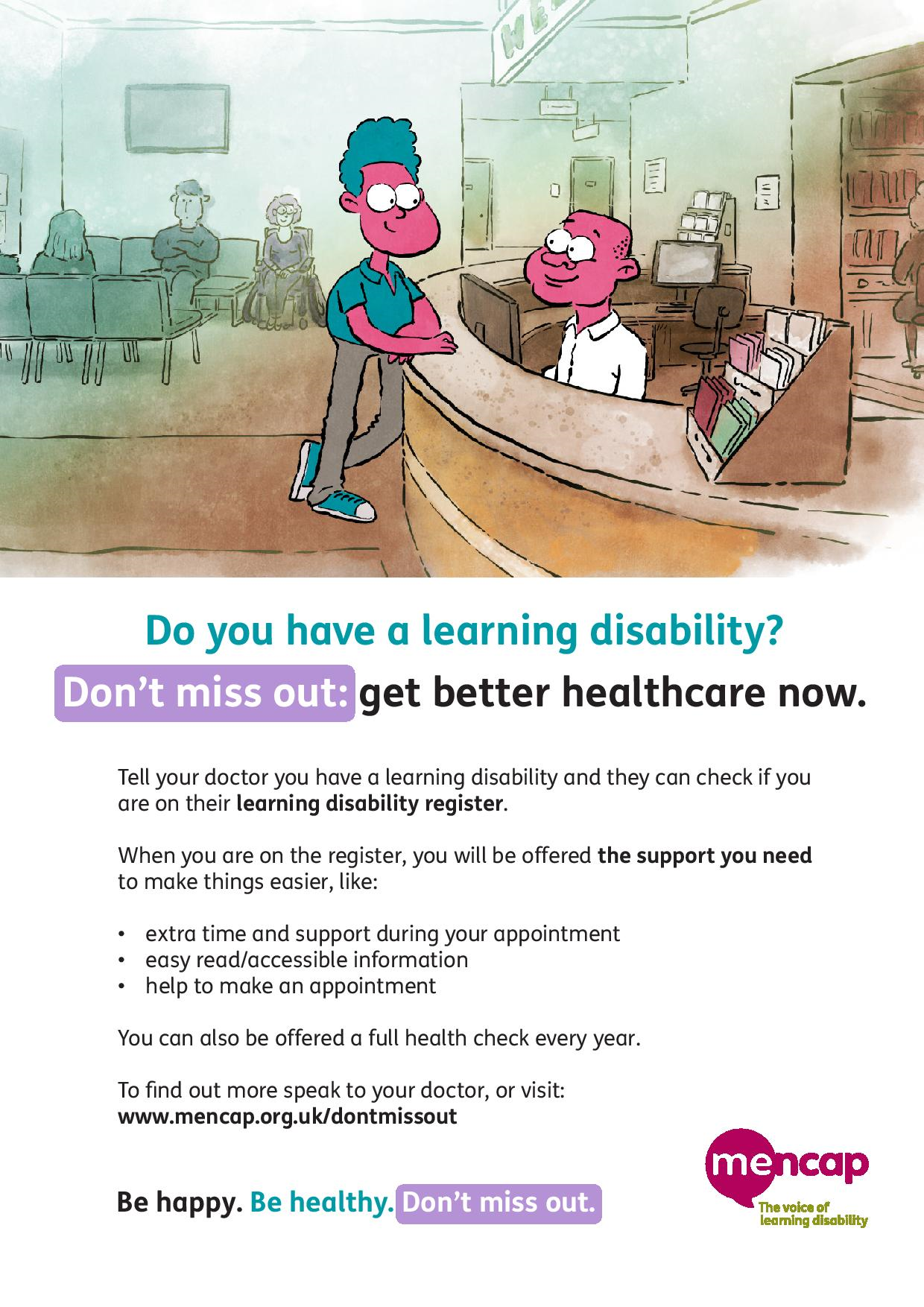 Learning Disability Poster